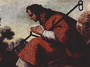 Hochaltar des Kartauserkloster Nuestra Senora de la Defension in Jerez de la Frontera, Szene: Hl. Lorenzo Francisco de Zurbaran